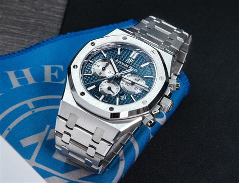 audemars piguet roc 26331st blue|Audemars Piguet oak.